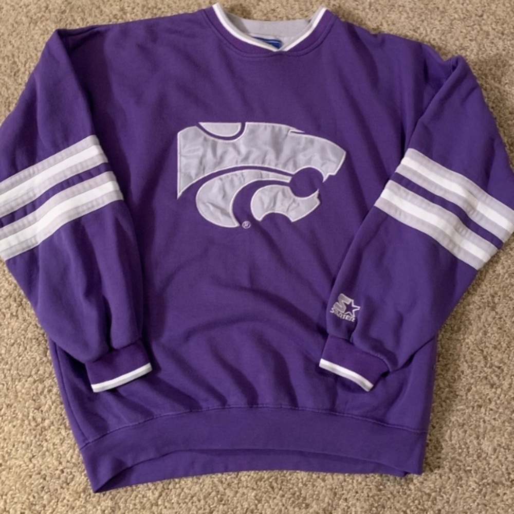 Starter Kansas State Crewneck